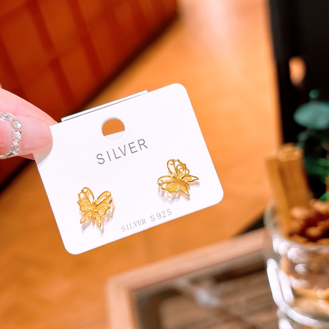 Hypoallergenic Silver Earrings Chic Graduation Silver