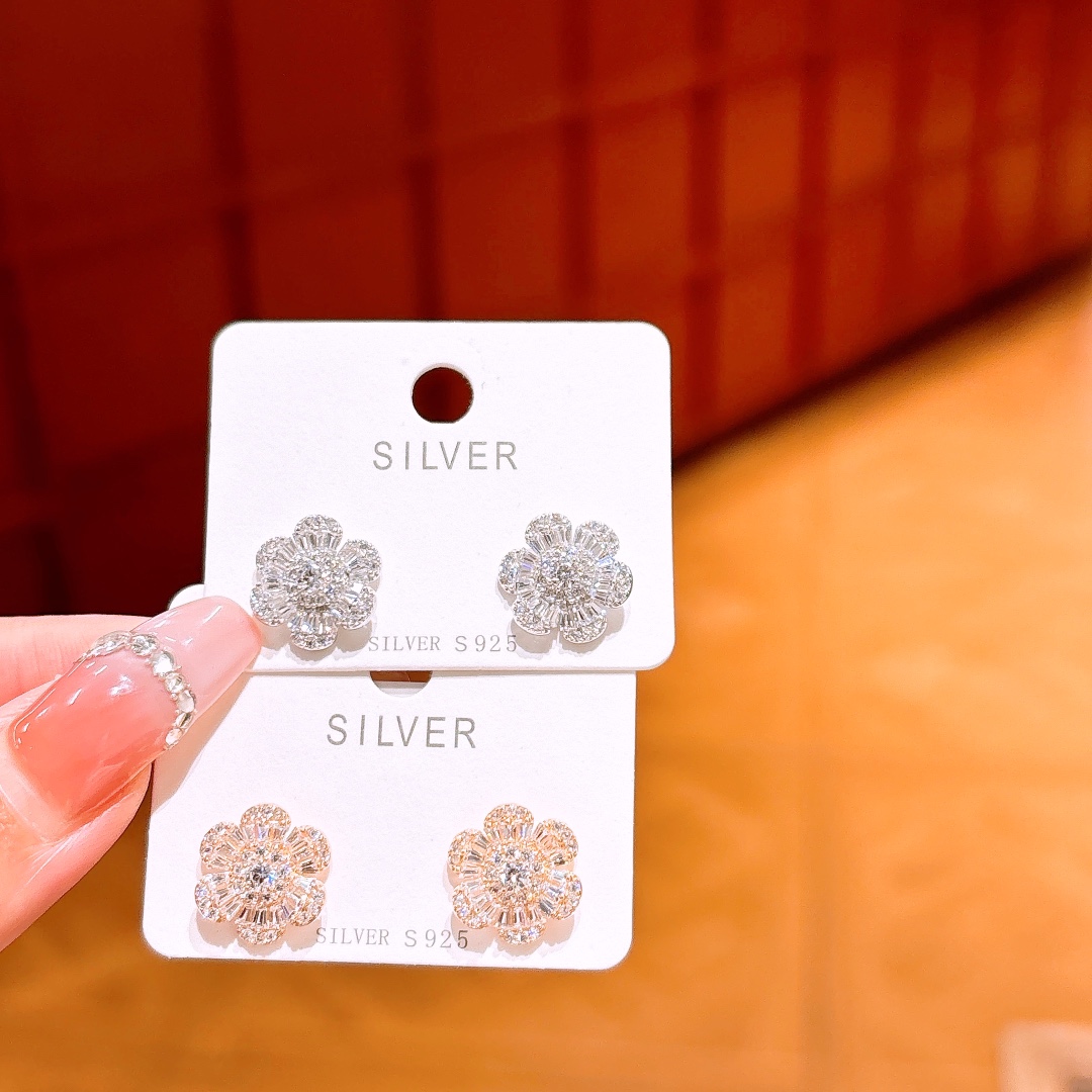 Nickel Free Silver Earrings Artistic Annual Party Gold