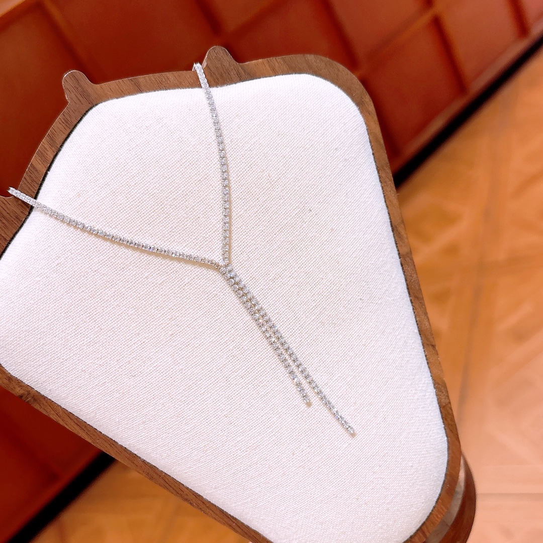 Low Allergy Silver Necklace Unique Christmas Silver