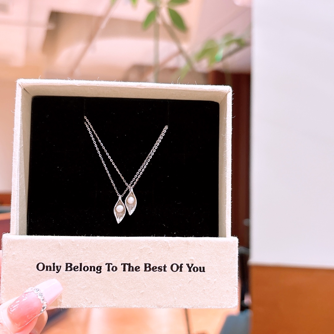 森ガールS925スターリングシルバーネックレスゴールド 母の日