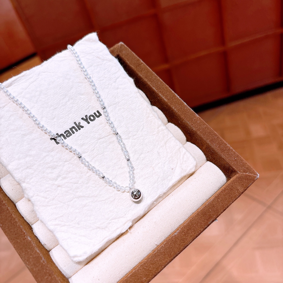 Nickel Free Silver Necklace Ins Style Banquet Gold