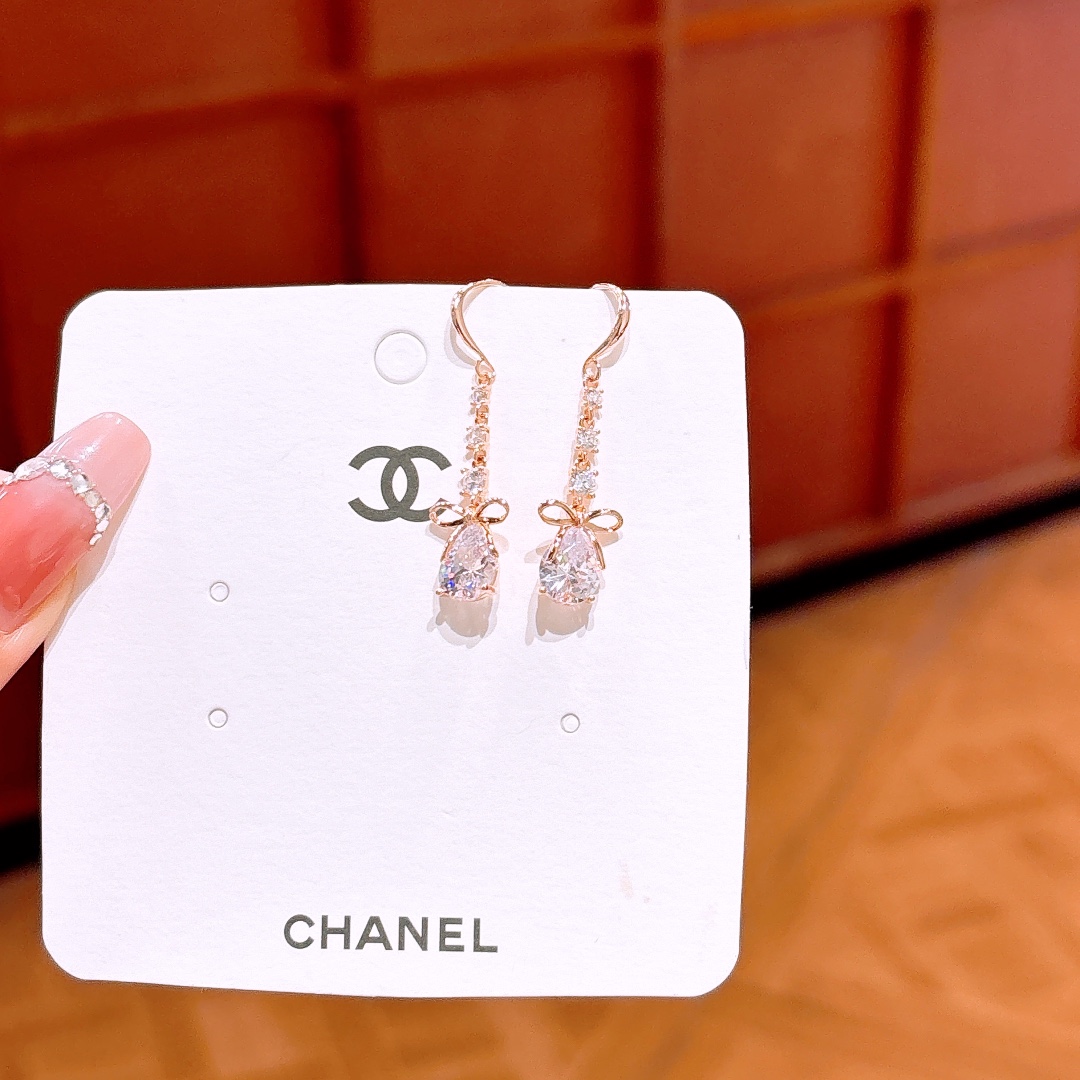 High Polish Silver Drop & Thread Earrings Ultra Minimal Mother's Birthday