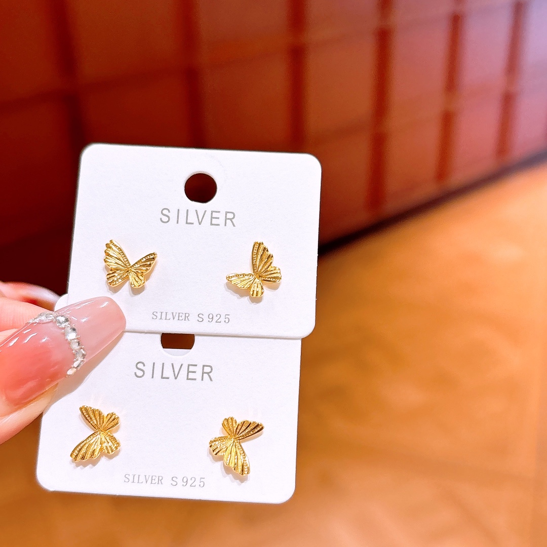 Low Allergy Silver Earrings Vintage Self-love Silver