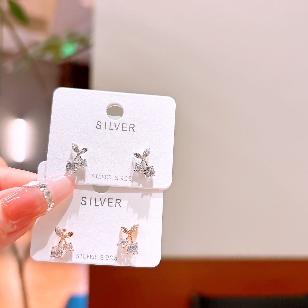 Nickelfreies Silber Ohrringe Filigran Hochzeit Silber