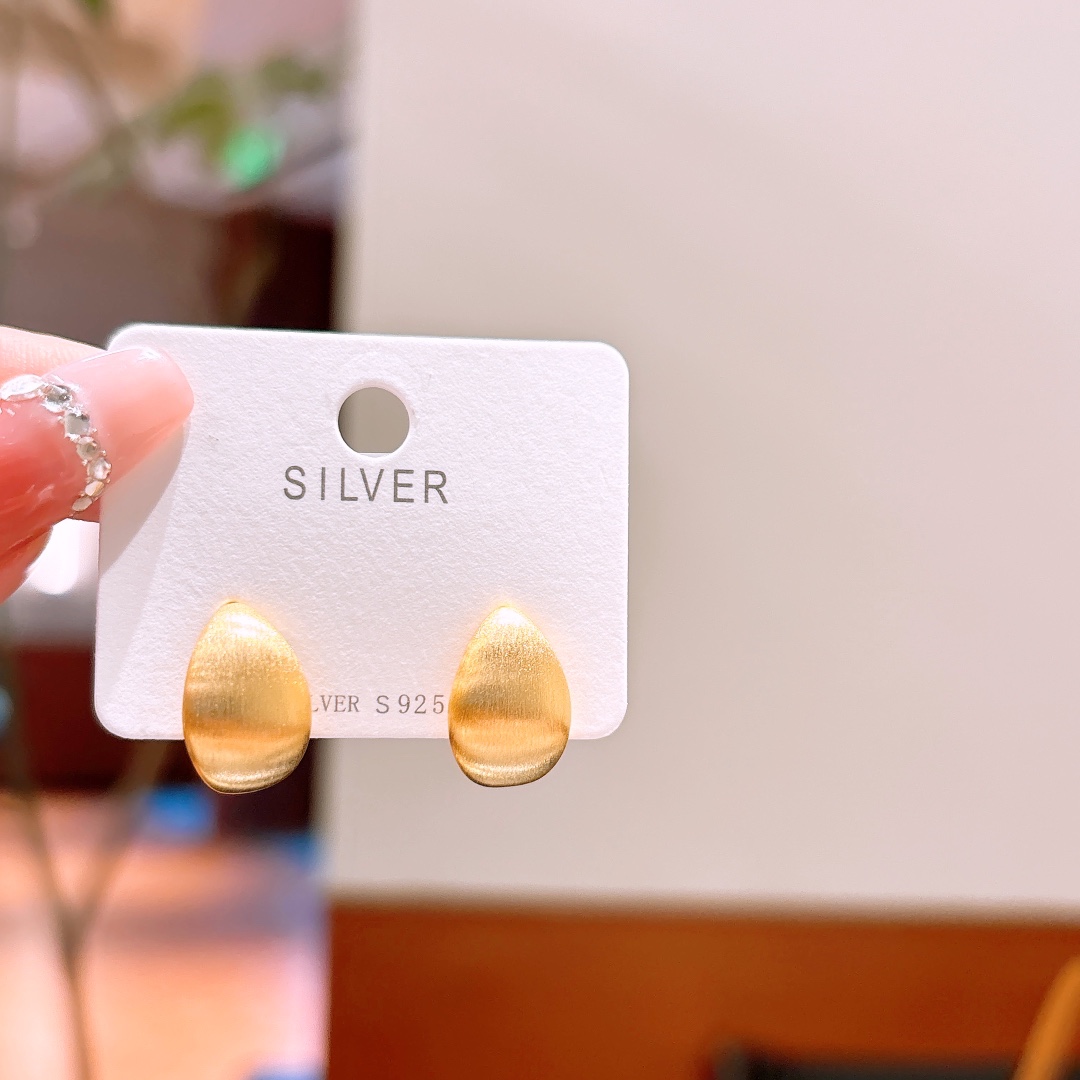 Low Allergy Silver Earrings Ultra Minimal Confession Silver