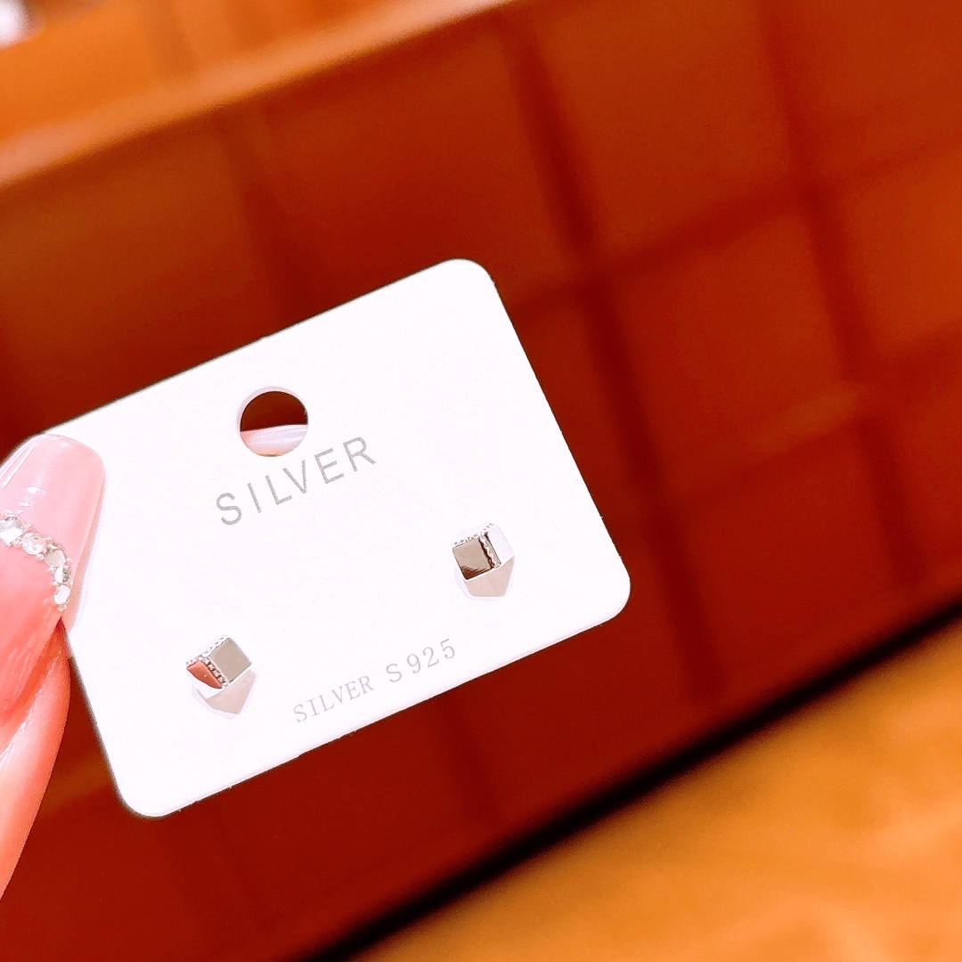 925 Silver Earrings Minimalist Teacher's Day Gold