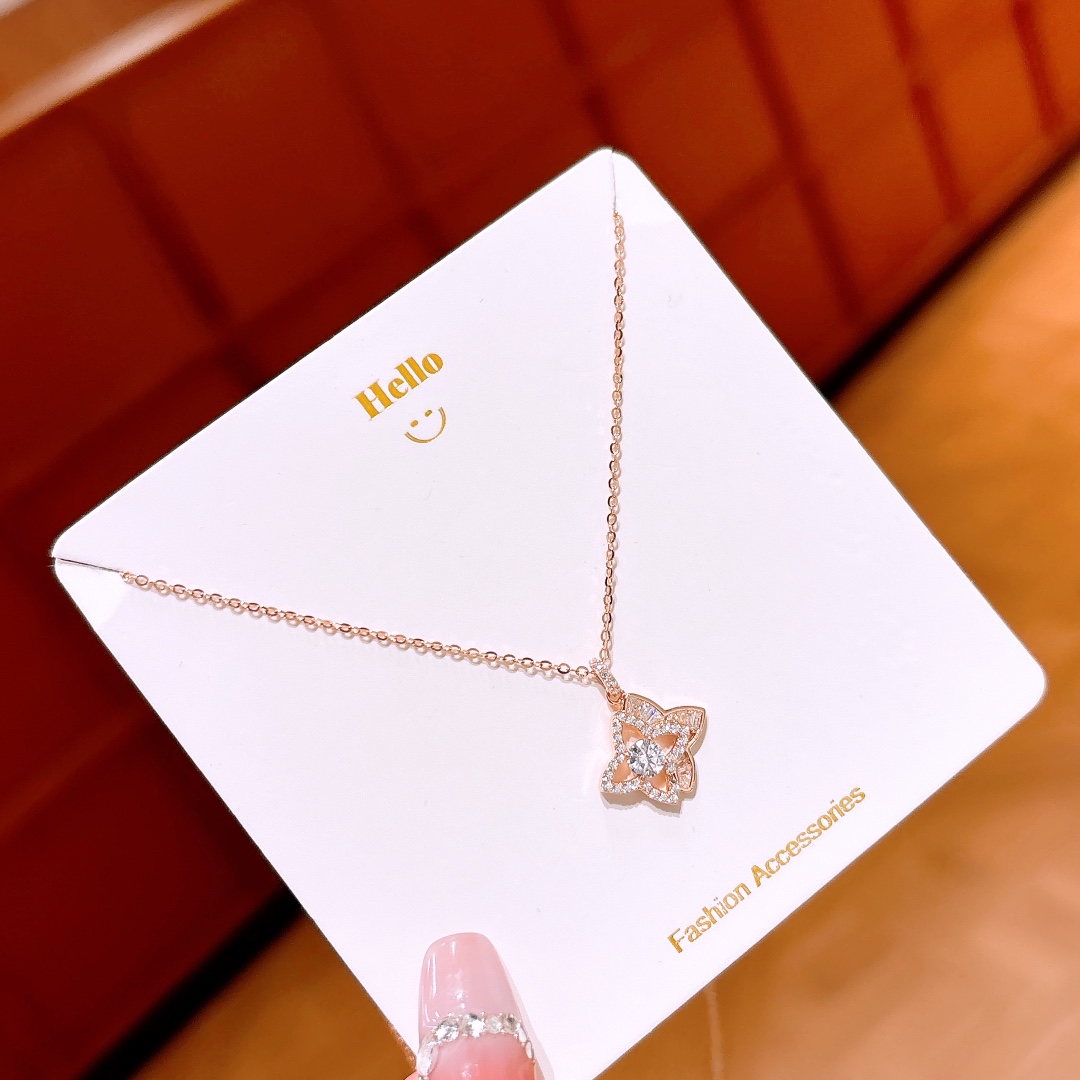 甘いニッケル無添加銀ネックレスゴールド 卒業