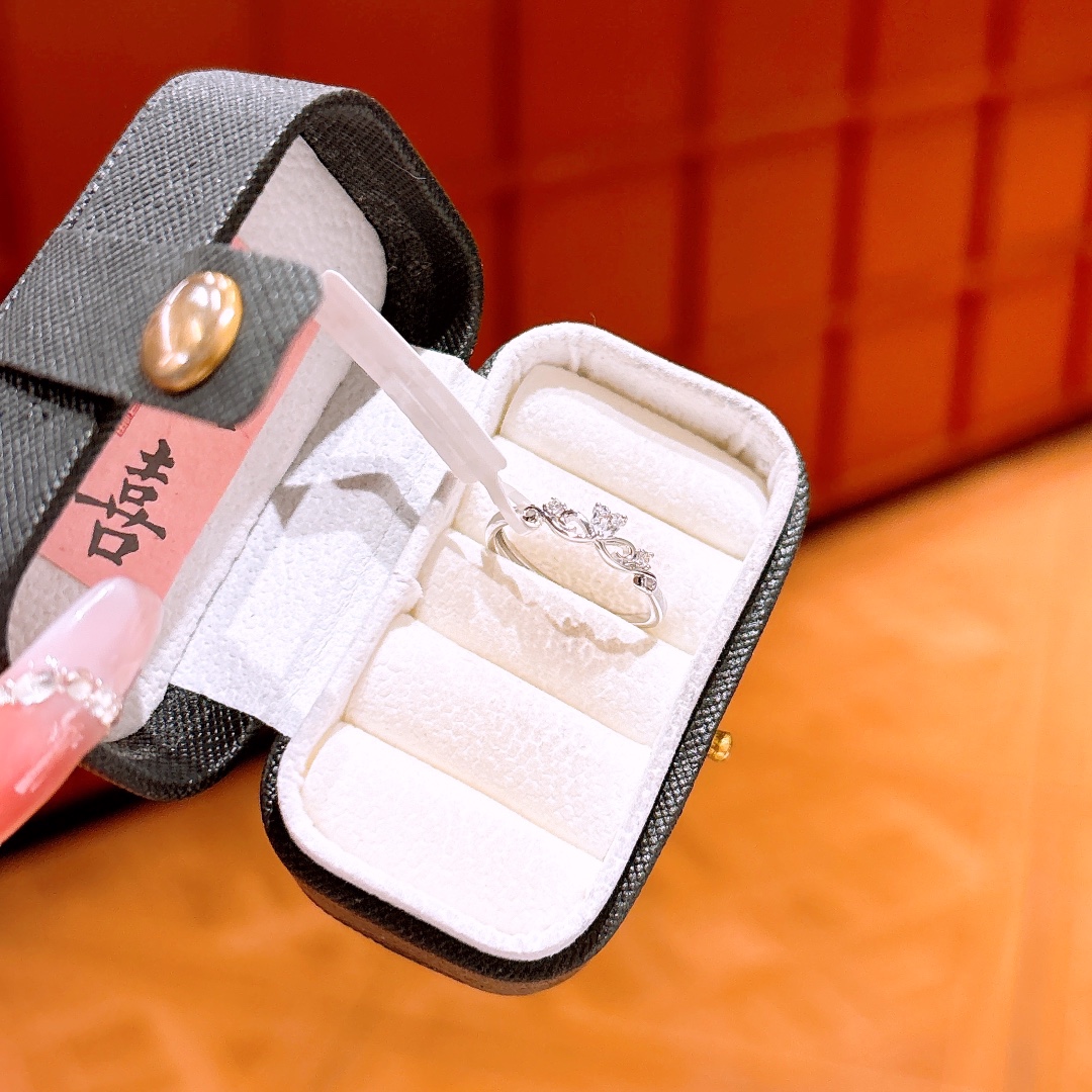 Nickel Free Silver Ring Sweet & Cool Wedding Gold