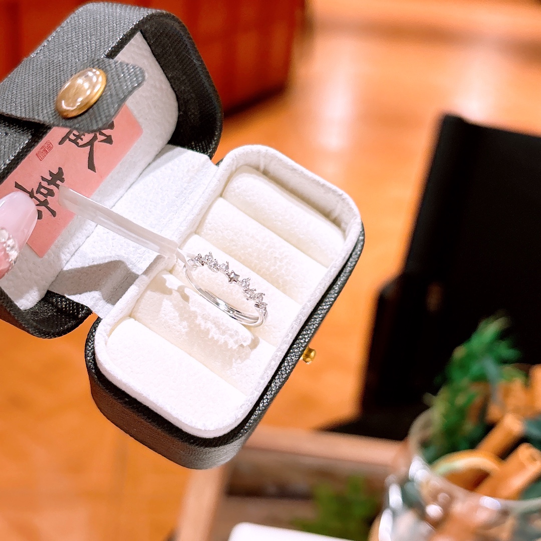 Hypoallergenic Silver Ring Sweet Office Gold