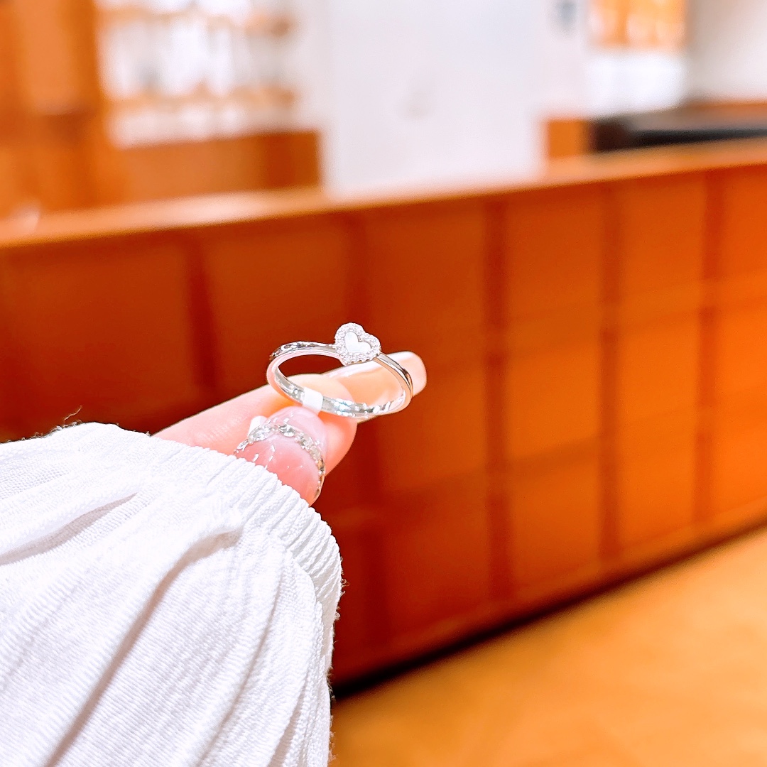 Low Allergy Silver Ring Precision Engagement Gold