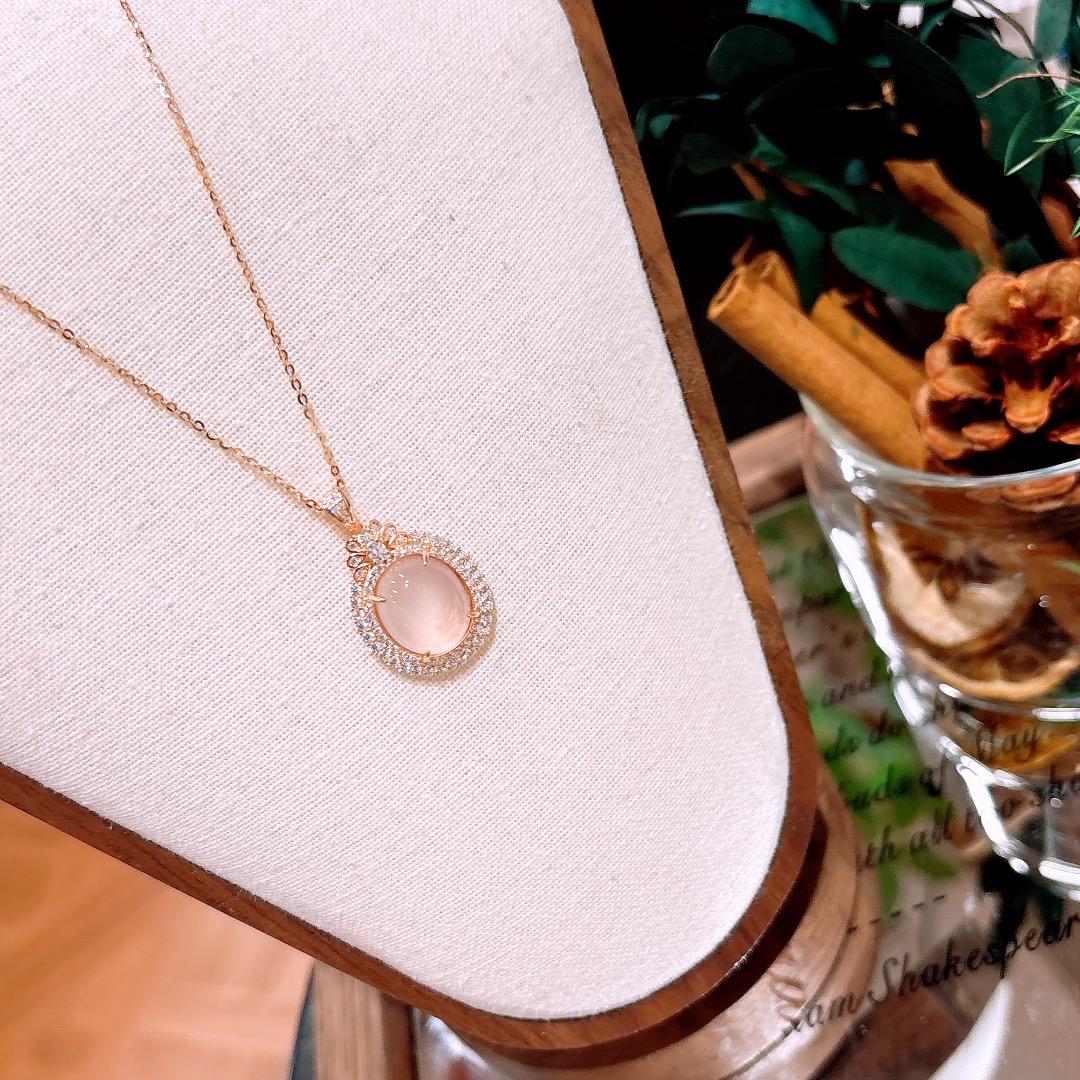 925 Silver Necklace Forest Gift for Her Gold