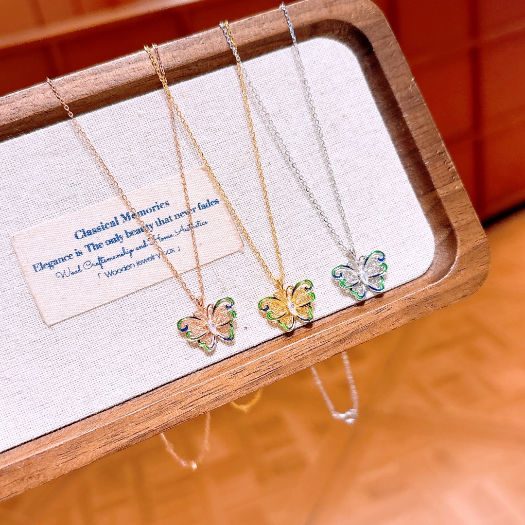 925 Silber Kette Süß & cool Reise Gold