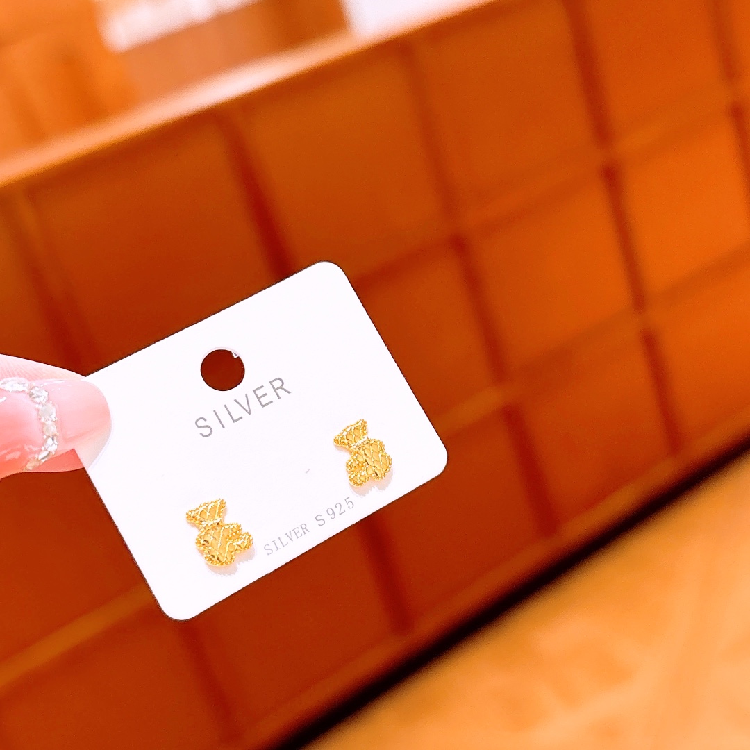 Hypoallergenes Silber Ohrringe Französisch Hochzeitsgeschenk Silber