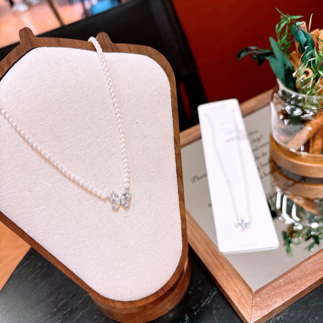 ミニマリスト低アレルギー銀ネックレスゴールド バレンタインデー