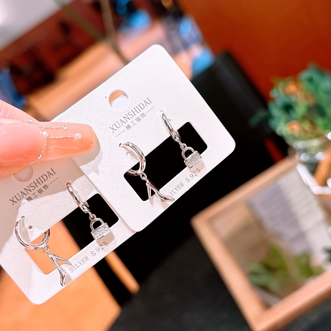 High Polish Silver Ear Cuffs Elegant Mother's Birthday Gold