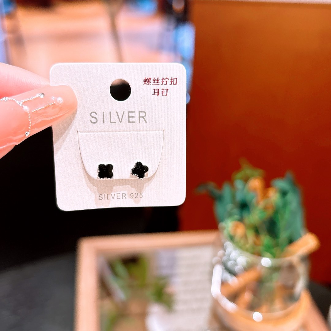 Nickel Free Silver Screw-back Studs Forest Everyday Wear Gold