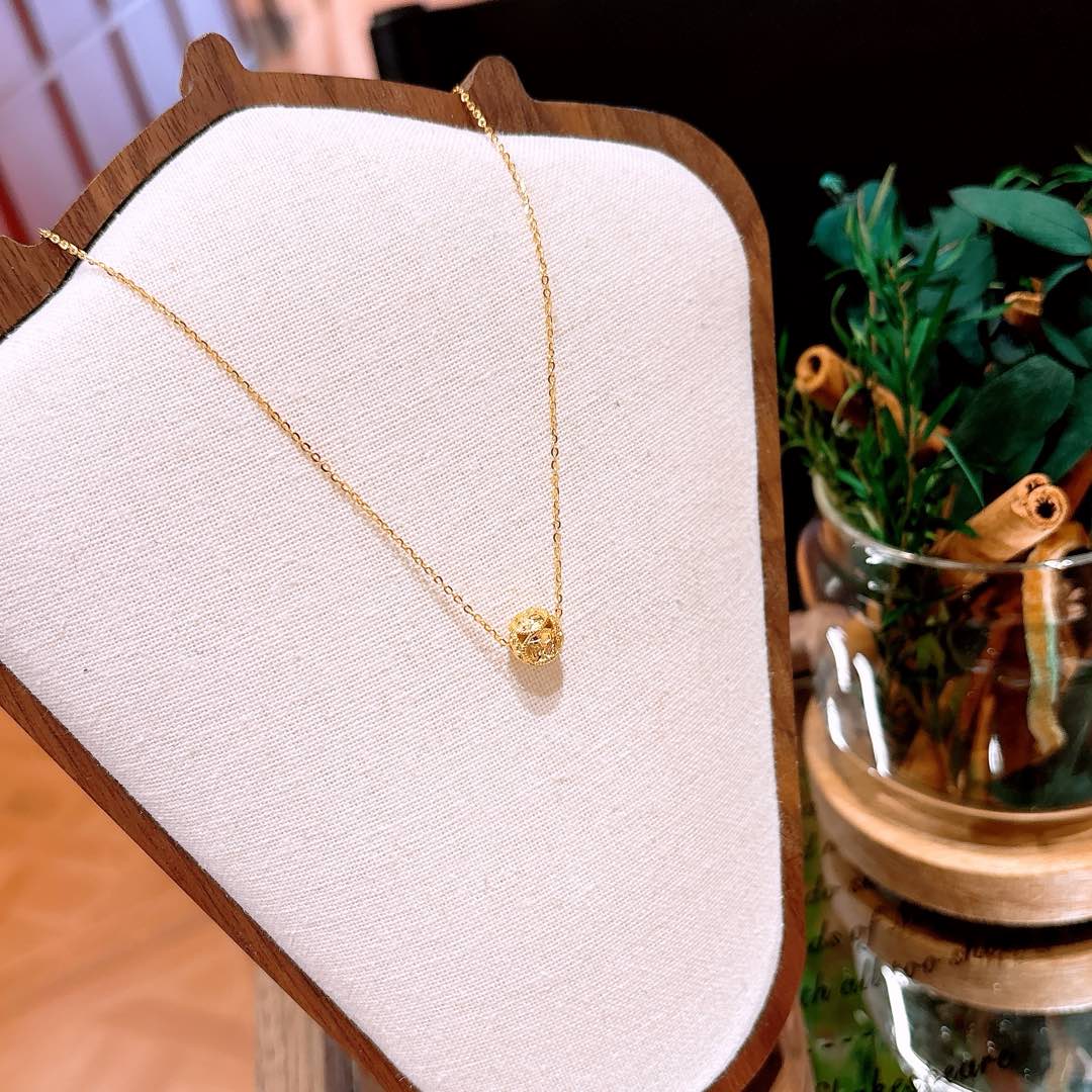 925 Silver Necklace Premium Engagement Gold