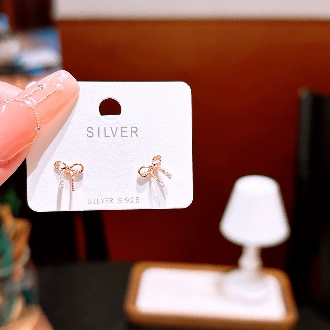 925 Silver Earrings Sweet & Cool Bestie Gift Gold