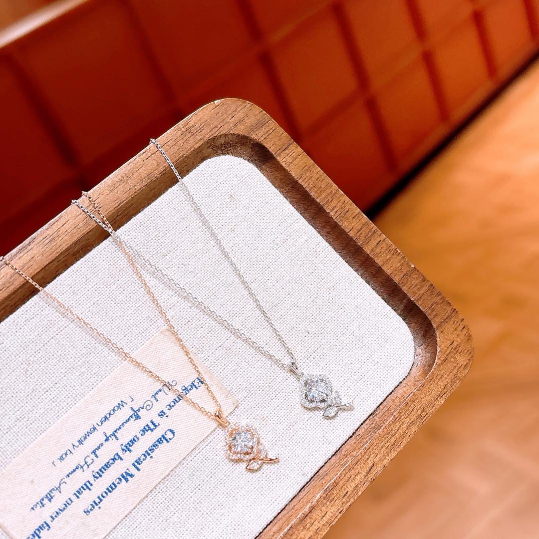 Nickelfreies Silber Kette Elegant Standesamt Gold