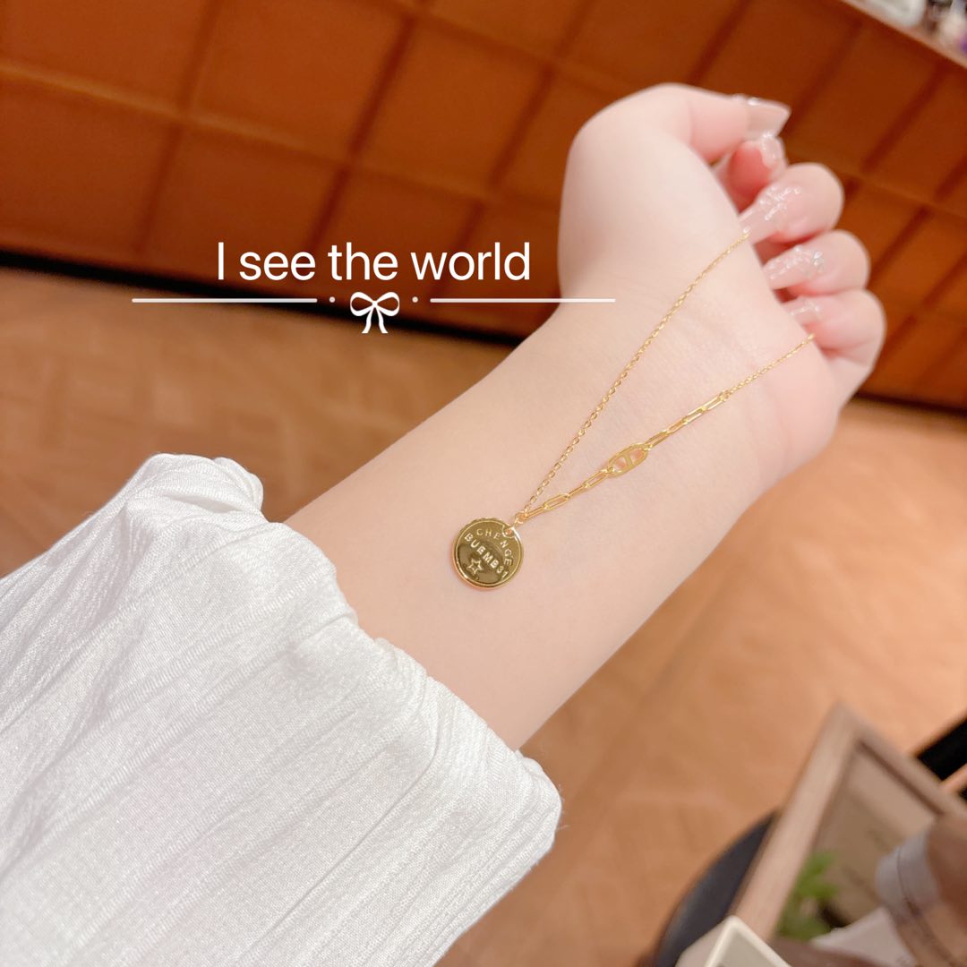 Nickel Free Silver Necklace Pure Bestie Gift Silver