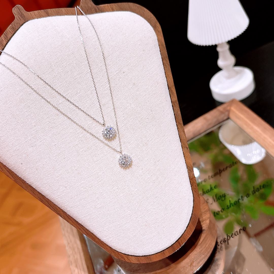 Low Allergy Silver Necklace Delicate Mother's Day Gold