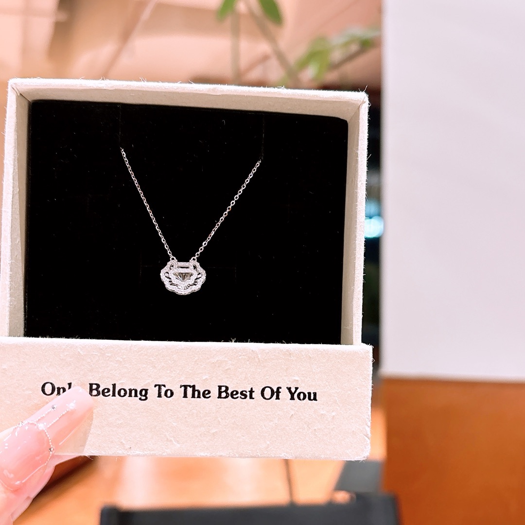 925 Silver Necklace Sweet Teacher's Day Silver