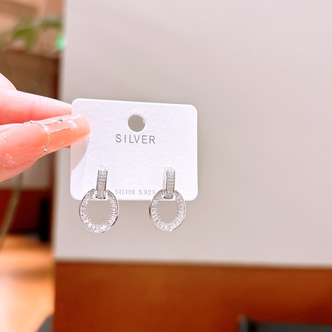 Hypoallergenic Silver Earrings Fashion Housewarming Gold