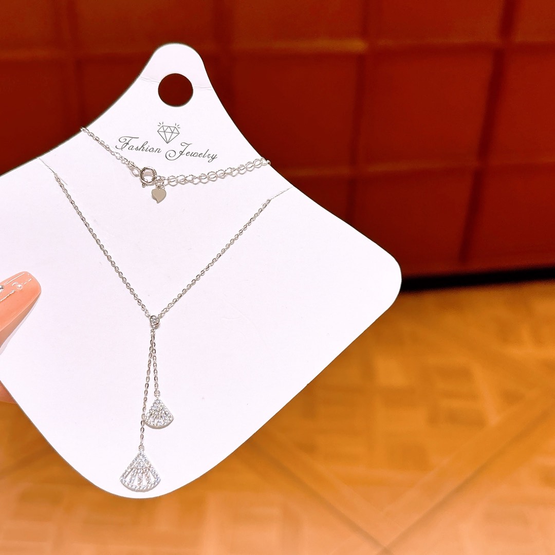 Hypoallergenic Silver Necklace Sweet Proposal Gold