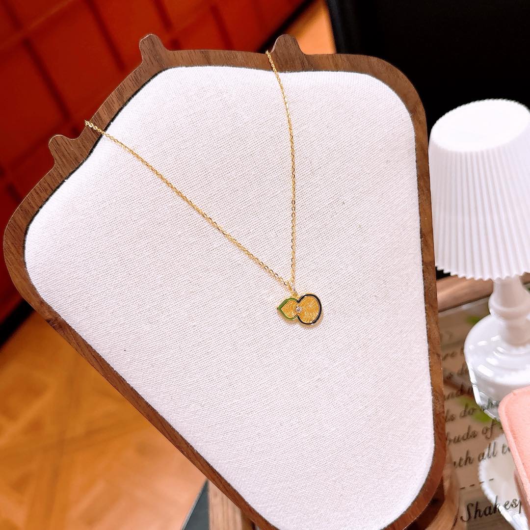 925 Silver Necklace Precision Workplace Gold