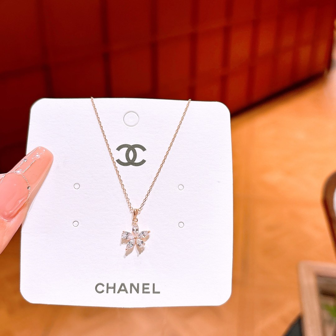 Low Allergy Silver Necklace Romantic Everyday Wear Silver