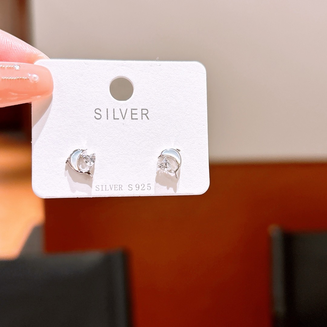 Nickel Free Silver Earrings Fashion Birthday Silver