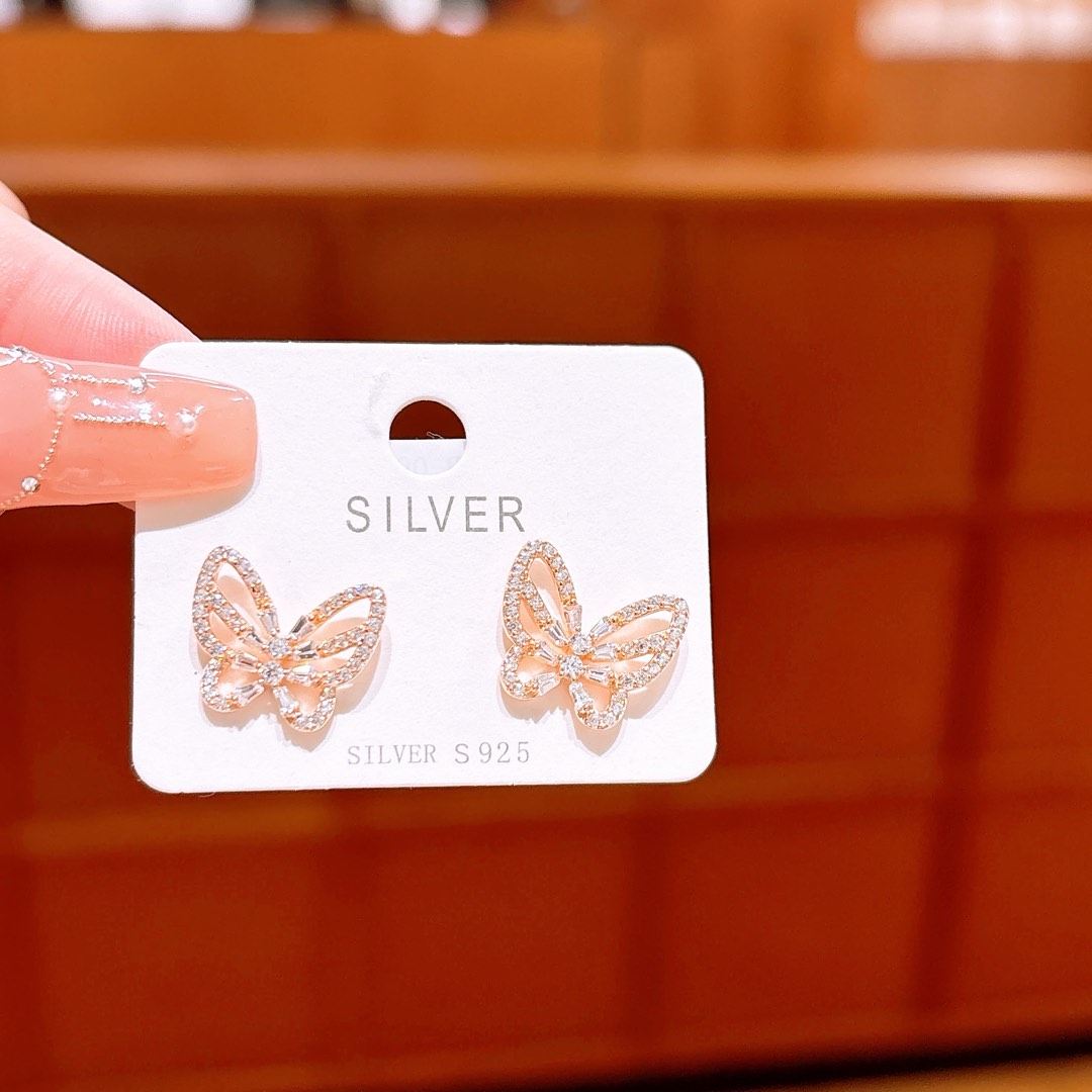 Hypoallergenic Silver Earrings Vintage Self-love Silver