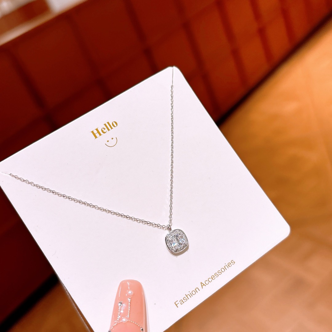 Fine Silver Necklace Intellectual Anniversary Gold