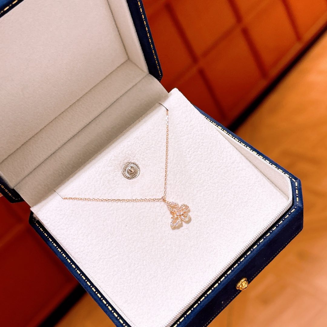 Fine Silver Necklace Fresh Party Gold