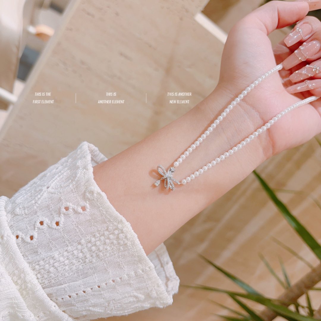 Hypoallergenic Silver Necklace Elegant Office Gold