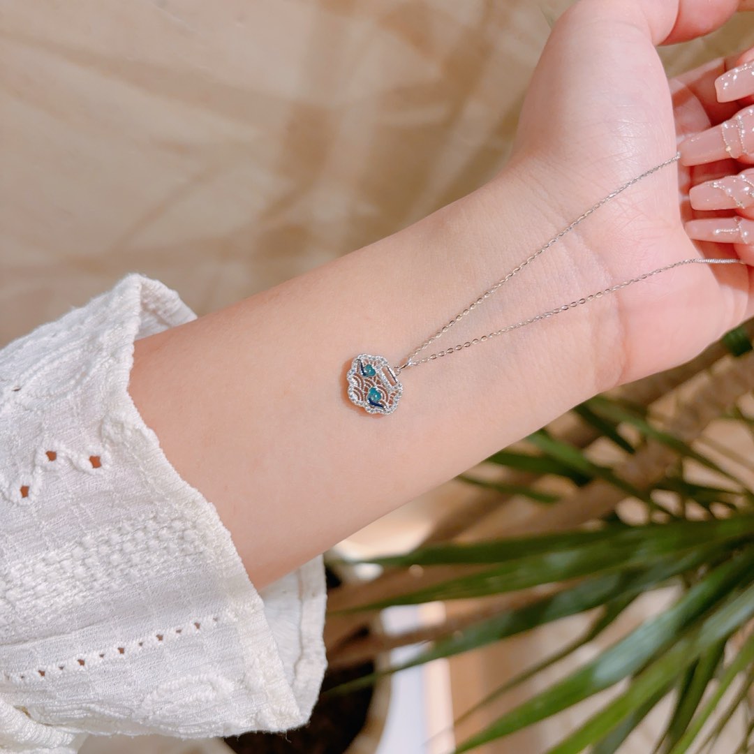 S925 Sterling Silver Necklace Girly Bestie Gift Silver