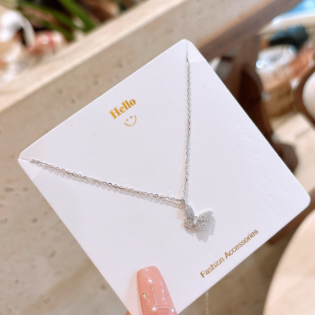 High Polish Silver Necklace Playful Teacher's Day Silver