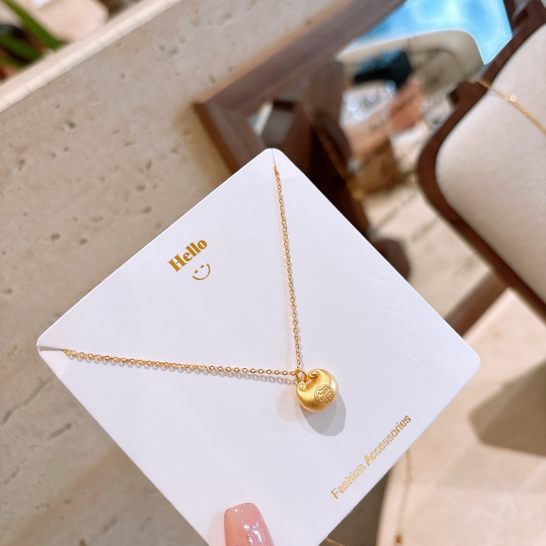 S925 Sterling Silver Necklace Dainty Wedding Favor Gold