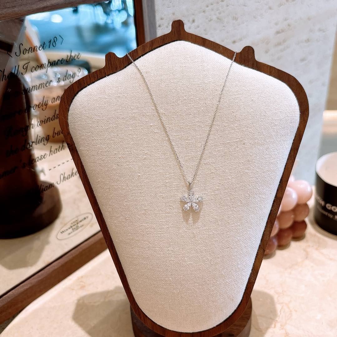 Hypoallergenic Silver Necklace Girly Proposal Silver