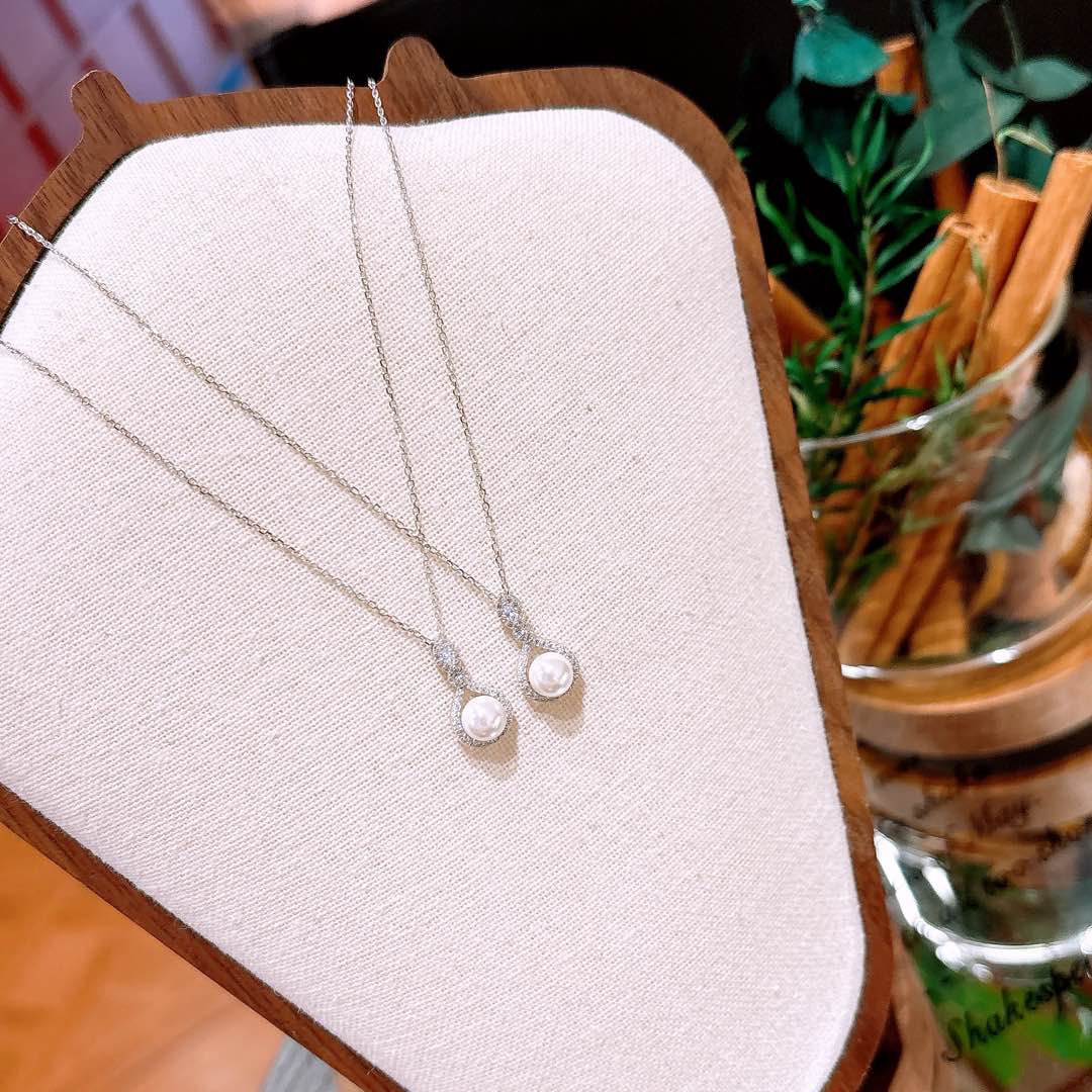 Fine Silver Necklace Ultra Minimal Mother's Birthday Silver