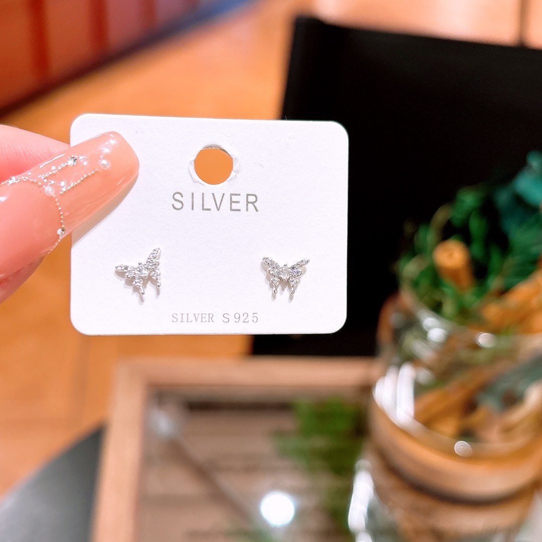 Hypoallergenic Silver Earrings Soft Annual Party Gold