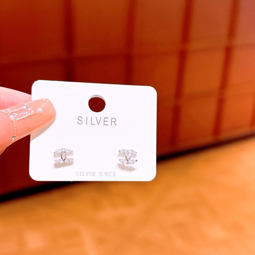 Massivsilber Ohrringe Präzision Geburtstag Gold