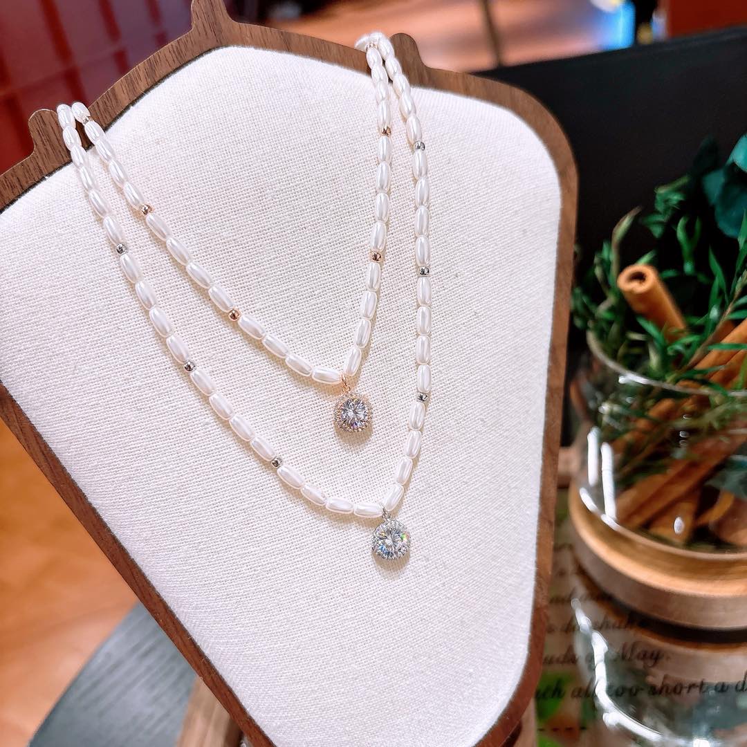 Fine Silver Necklace Sweet Valentine's Day Gold