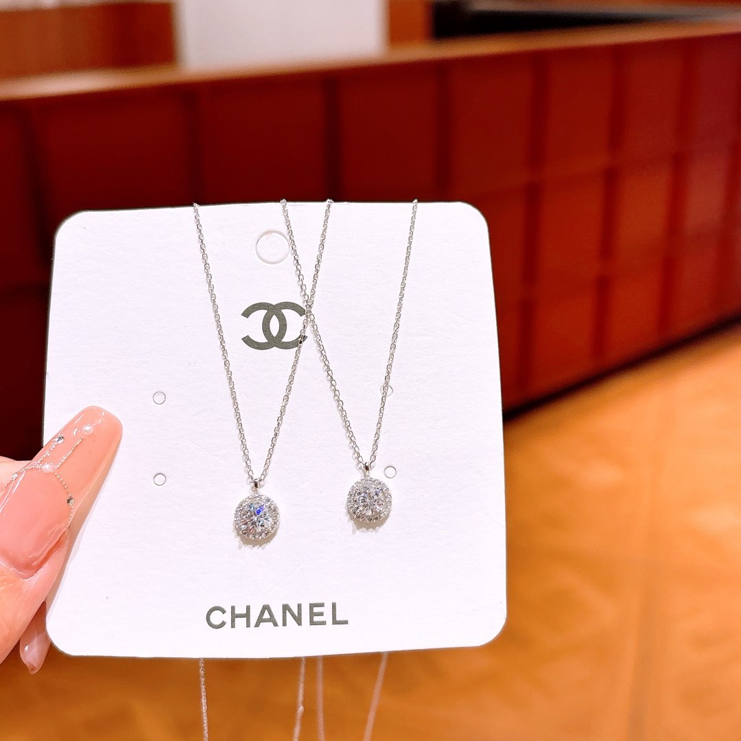 Fine Silver Necklace Premium Date Night Gold