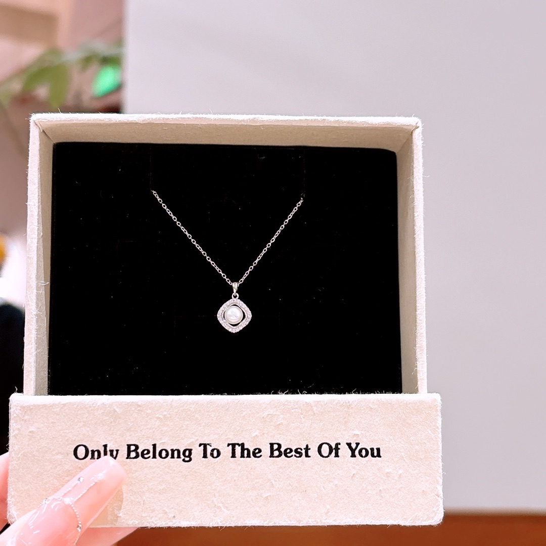 Nickel Free Silver Necklace Dainty Birthday Gold