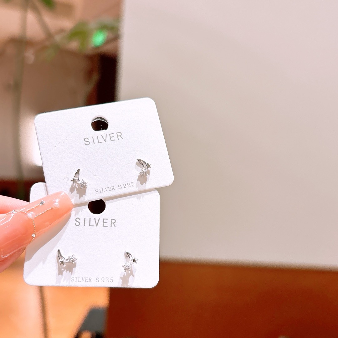 Solid Silver Earrings Fresh Housewarming Gold