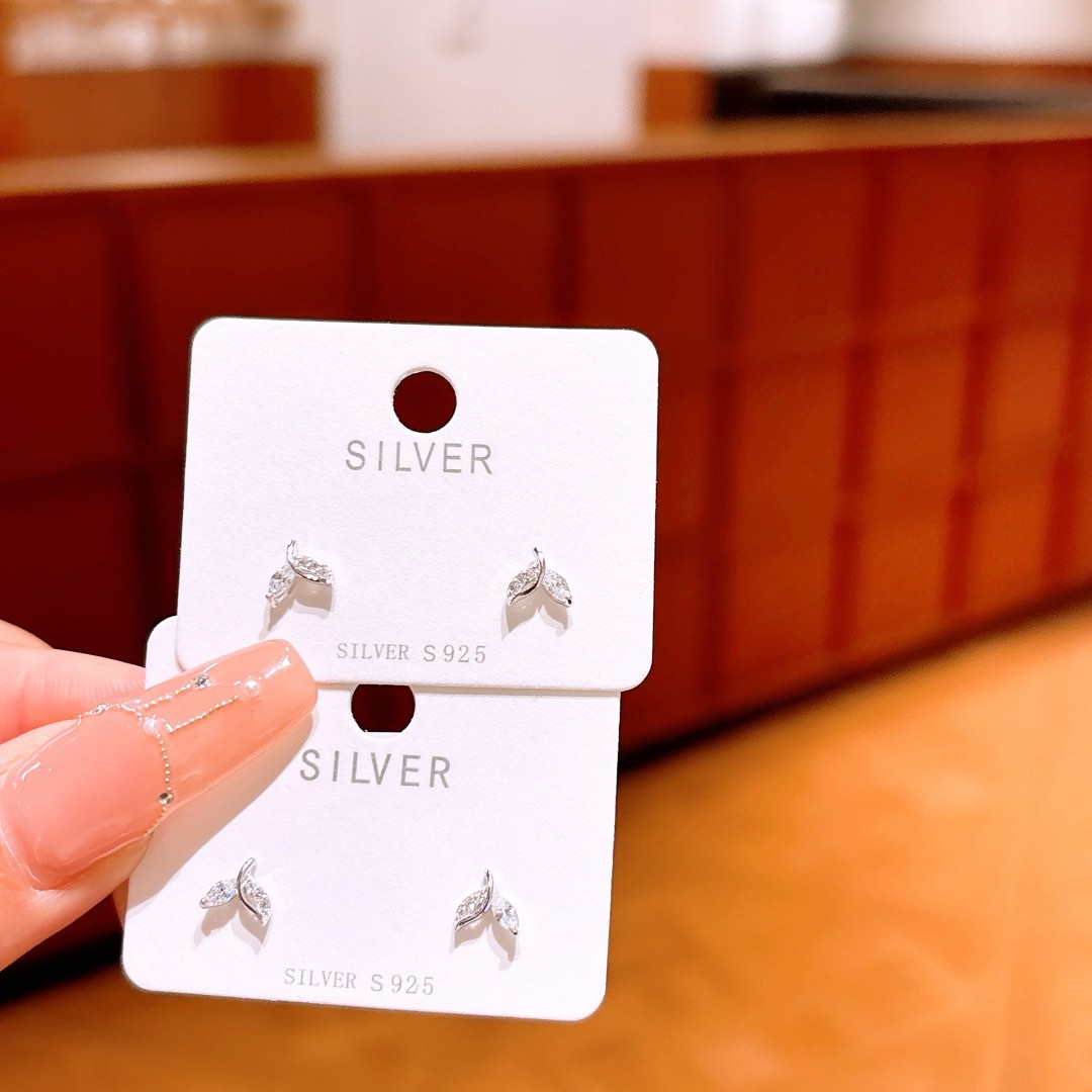 Fine Silver Earrings Playful Workplace Silver
