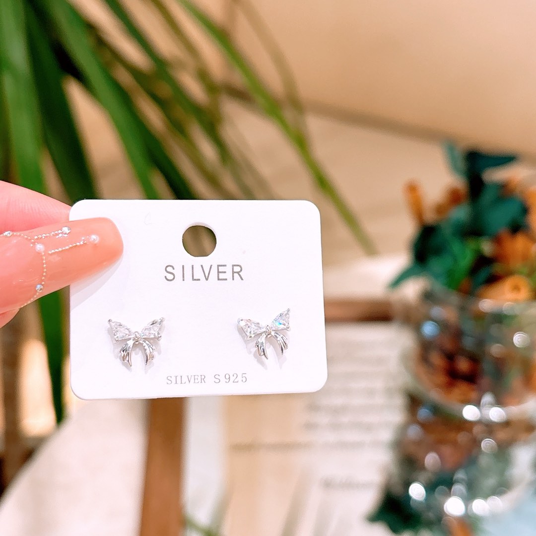 Fine Silver Earrings Precision Everyday Wear Gold