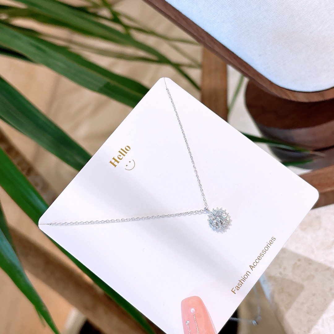 柔らか低アレルギー銀ネックレスシルバー 通勤