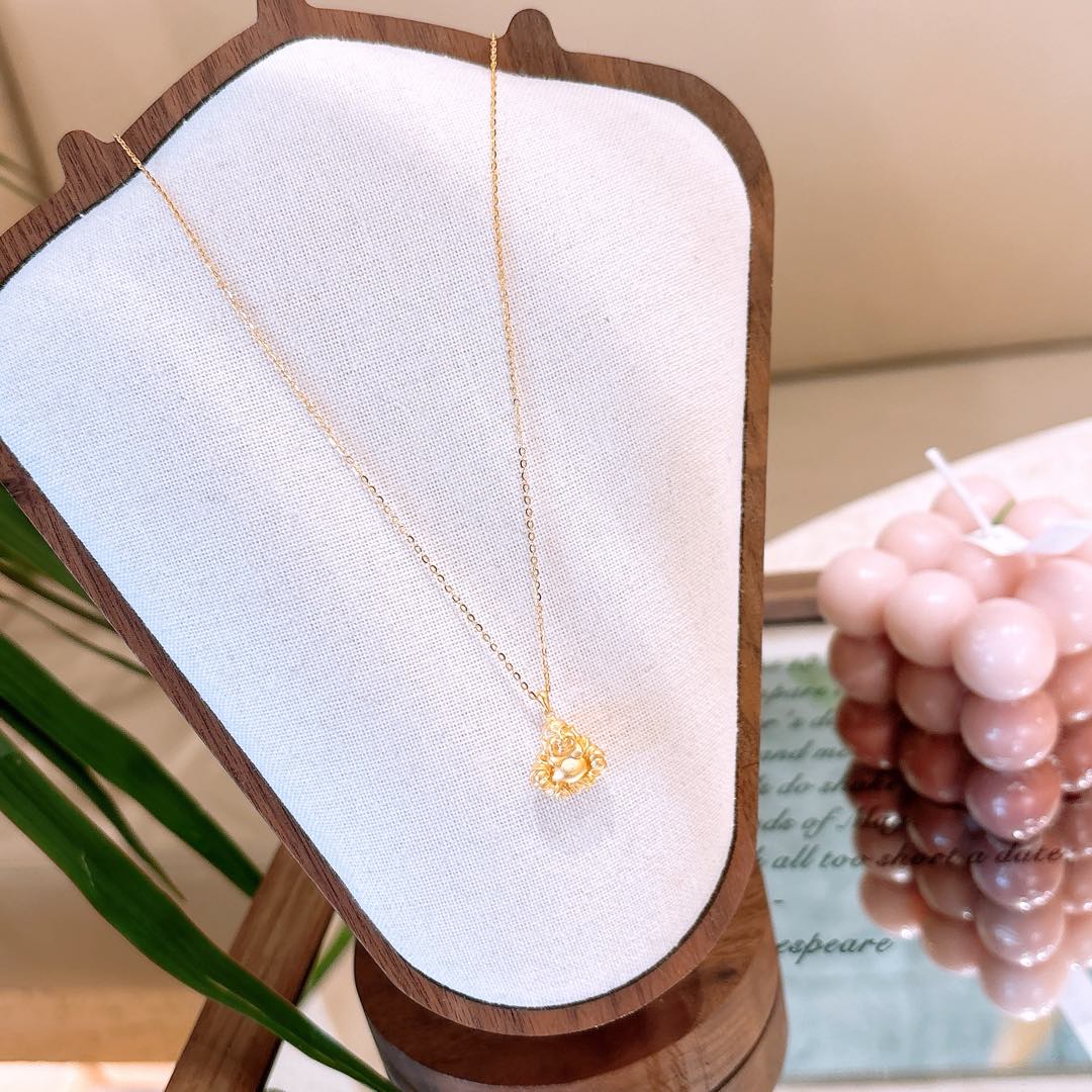 フレッシュニッケル無添加銀ネックレスゴールド 春節